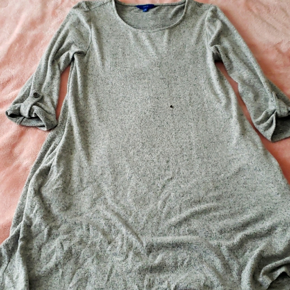 Sweater Dress with Pockets.